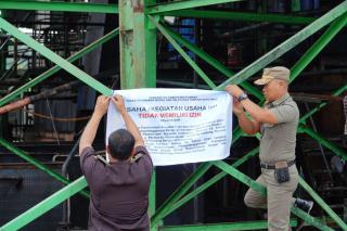 SatPol PP Kampar Lakukan Kunjungan Kerja ke PT WIR, Ciptakan Iklim Usaha Yang Kondusif